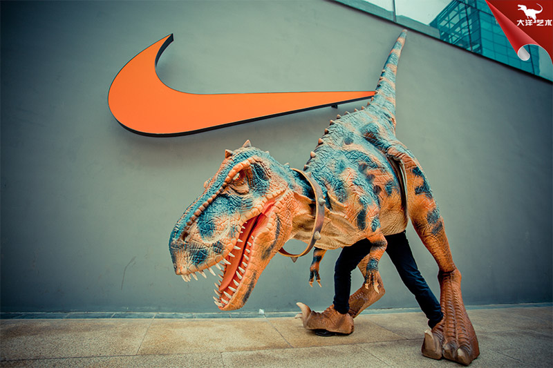 仿真恐龍皮套，恐龍服，恐龍衣服，恐龍服裝，恐龍表演服