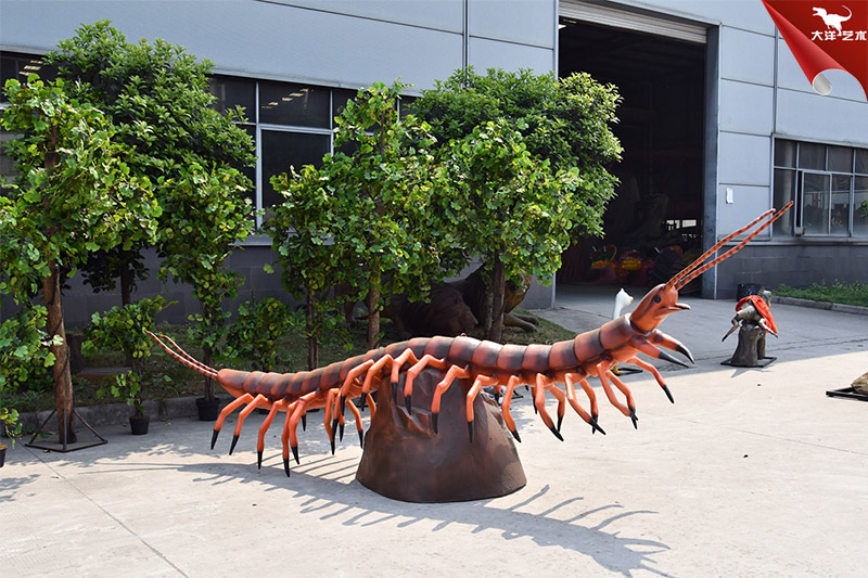 仿真蜈蚣，仿真昆蟲模型，大型昆蟲模型制作