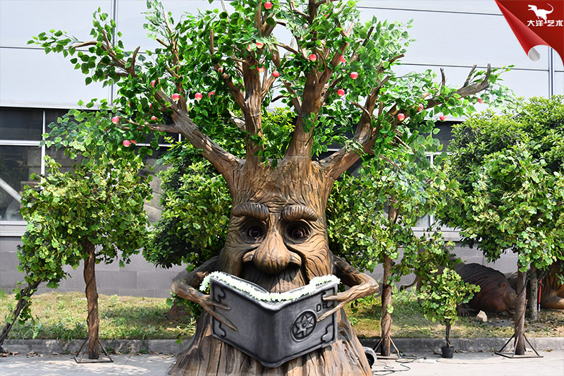 說話樹，仿真植物模型，說話樹制作