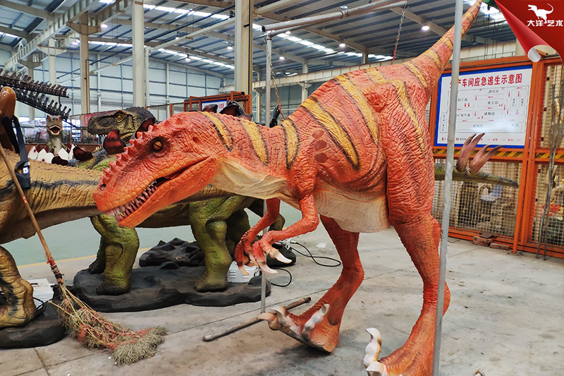 恐龍皮套，行走恐龍