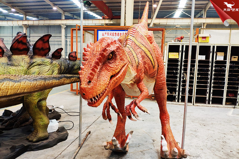 恐龍皮套，行走恐龍