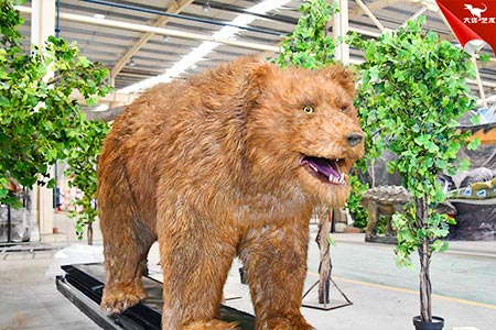 仿真棕熊，仿真熊，動物模型制作
